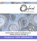 Juego De Vajilla Platos Bowls Mugs Flat Onix Oxford X 24