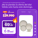 Juego de vajilla Oxford Brisa 30 piezas